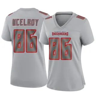 Tampa Bay Buccaneers Women's Codey McElroy Game Atmosphere Fashion Jersey - Gray