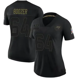 Tampa Bay Buccaneers Women's Cole Boozer Limited 2020 Salute To Service Jersey - Black