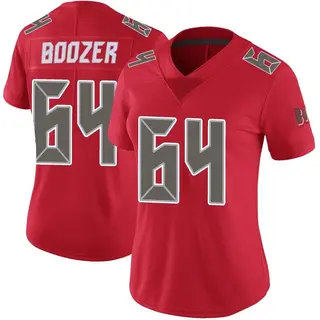 Tampa Bay Buccaneers Women's Cole Boozer Limited Color Rush Jersey - Red