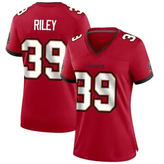 Tampa Bay Buccaneers Women's Curtis Riley Game Team Color Jersey - Red