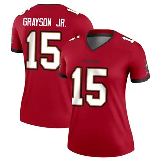 Tampa Bay Buccaneers Women's Cyril Grayson Jr. Legend Jersey - Red