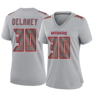 Tampa Bay Buccaneers Women's Dee Delaney Game Atmosphere Fashion Jersey - Gray
