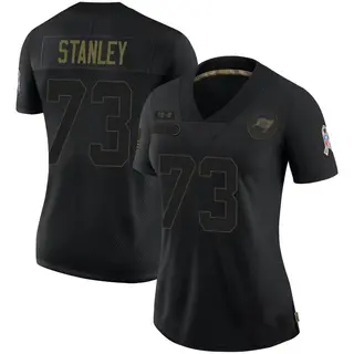Tampa Bay Buccaneers Women's Donell Stanley Limited 2020 Salute To Service Jersey - Black
