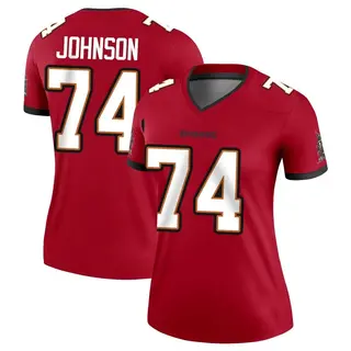 Tampa Bay Buccaneers Women's Fred Johnson Legend Jersey - Red