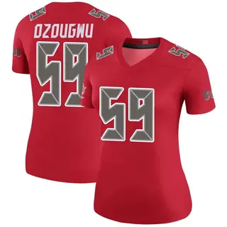 Tampa Bay Buccaneers Women's JoJo Ozougwu Legend Color Rush Jersey - Red