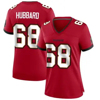 Tampa Bay Buccaneers Women's Jonathan Hubbard Game Team Color Jersey - Red