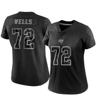 Tampa Bay Buccaneers Women's Josh Wells Limited Reflective Jersey - Black