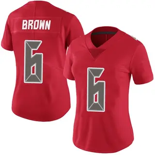 Tampa Bay Buccaneers Women's Kameron Brown Limited Team Color Vapor Untouchable Jersey - Red