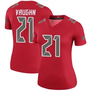 Tampa Bay Buccaneers Women's Ke'Shawn Vaughn Legend Color Rush Jersey - Red