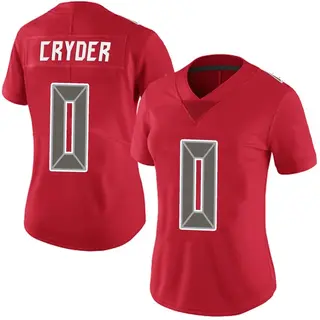 Tampa Bay Buccaneers Women's Keegan Cryder Limited Team Color Vapor Untouchable Jersey - Red
