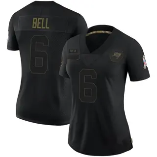 Tampa Bay Buccaneers Women's Le'Veon Bell Limited 2020 Salute To Service Jersey - Black