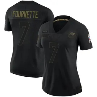 Tampa Bay Buccaneers Women's Leonard Fournette Limited 2020 Salute To Service Jersey - Black