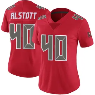 Tampa Bay Buccaneers Women's Mike Alstott Limited Color Rush Jersey - Red