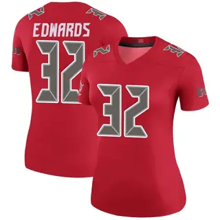 Tampa Bay Buccaneers Women's Mike Edwards Legend Color Rush Jersey - Red