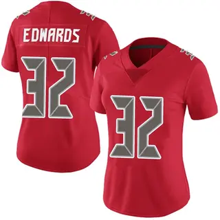 Tampa Bay Buccaneers Women's Mike Edwards Limited Team Color Vapor Untouchable Jersey - Red