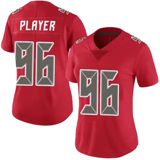 Tampa Bay Buccaneers Women's Nasir Player Limited Team Color Vapor Untouchable Jersey - Red
