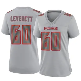 Tampa Bay Buccaneers Women's Nick Leverett Game Atmosphere Fashion Jersey - Gray