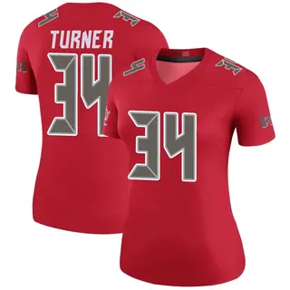 Tampa Bay Buccaneers Women's Nolan Turner Legend Color Rush Jersey - Red