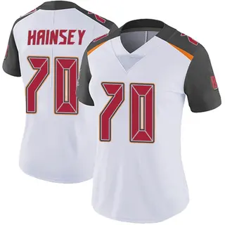 Tampa Bay Buccaneers Women's Robert Hainsey Limited Vapor Untouchable Jersey - White