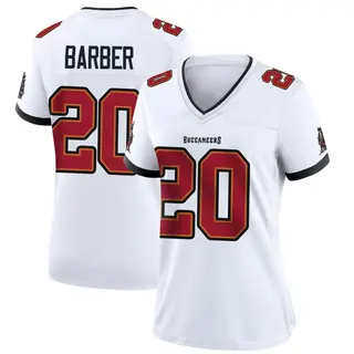 Tampa Bay Buccaneers Women's Ronde Barber Game Jersey - White
