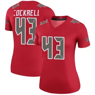 Tampa Bay Buccaneers Women's Ross Cockrell Legend Color Rush Jersey - Red