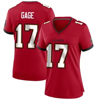 Tampa Bay Buccaneers Women's Russell Gage Game Team Color Jersey - Red