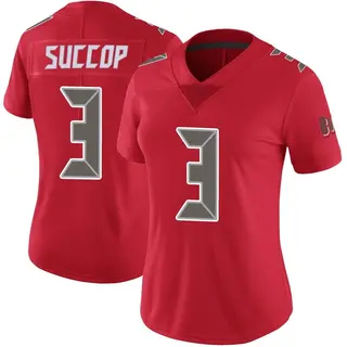 Tampa Bay Buccaneers Women's Ryan Succop Limited Color Rush Jersey - Red