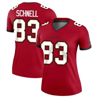 Tampa Bay Buccaneers Women's Spencer Schnell Legend Jersey - Red