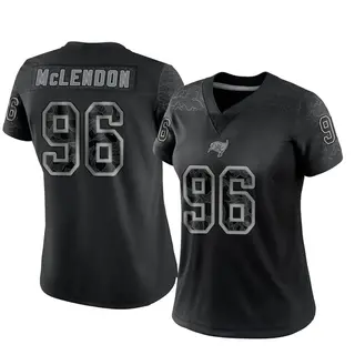 Tampa Bay Buccaneers Women's Steve McLendon Limited Reflective Jersey - Black