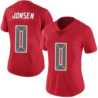 Tampa Bay Buccaneers Women's Travis Jonsen Limited Team Color Vapor Untouchable Jersey - Red