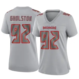 Tampa Bay Buccaneers Women's William Gholston Game Atmosphere Fashion Jersey - Gray