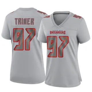 Tampa Bay Buccaneers Women's Zach Triner Game Atmosphere Fashion Jersey - Gray