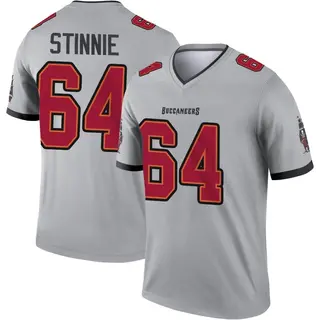 Tampa Bay Buccaneers Youth Aaron Stinnie Legend Inverted Jersey - Gray