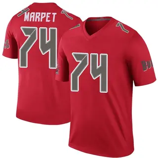 Tampa Bay Buccaneers Youth Ali Marpet Legend Color Rush Jersey - Red