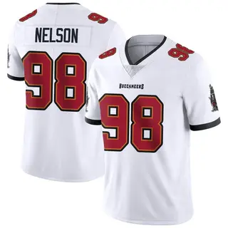 Tampa Bay Buccaneers Youth Anthony Nelson Limited Vapor Untouchable Jersey - White