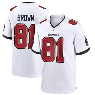 Tampa Bay Buccaneers Youth Antonio Brown Game Jersey - White