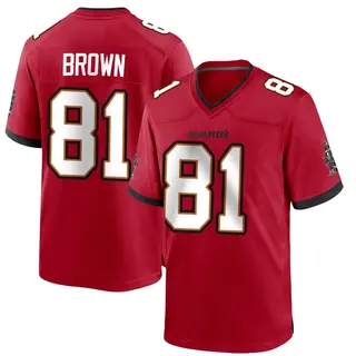 Tampa Bay Buccaneers Youth Antonio Brown Game Team Color Jersey - Red