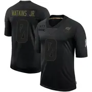 Tampa Bay Buccaneers Youth Austin Watkins Jr. Limited 2020 Salute To Service Jersey - Black