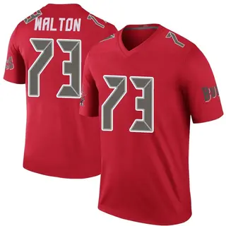 Tampa Bay Buccaneers Youth Brandon Walton Legend Color Rush Jersey - Red