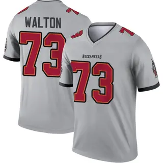 Tampa Bay Buccaneers Youth Brandon Walton Legend Inverted Jersey - Gray