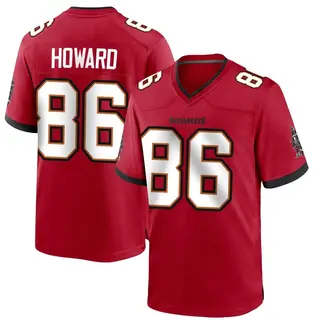 Tampa Bay Buccaneers Youth Bug Howard Game Team Color Jersey - Red