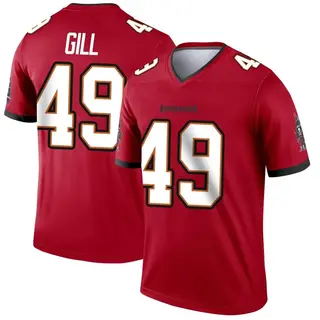 Tampa Bay Buccaneers Youth Cam Gill Legend Jersey - Red