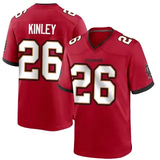 Tampa Bay Buccaneers Youth Cameron Kinley Game Team Color Jersey - Red