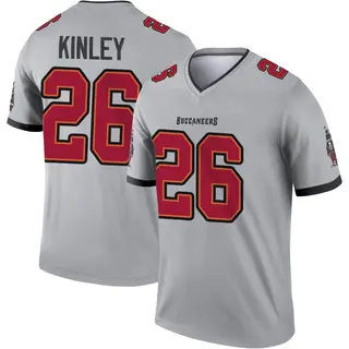 Tampa Bay Buccaneers Youth Cameron Kinley Legend Inverted Jersey - Gray