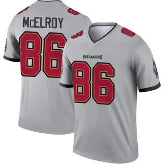 Tampa Bay Buccaneers Youth Codey McElroy Legend Inverted Jersey - Gray