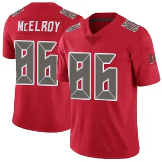 Tampa Bay Buccaneers Youth Codey McElroy Limited Color Rush Jersey - Red