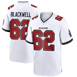 Tampa Bay Buccaneers Youth Curtis Blackwell Game Jersey - White