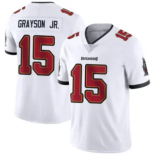 Tampa Bay Buccaneers Youth Cyril Grayson Jr. Limited Vapor Untouchable Jersey - White