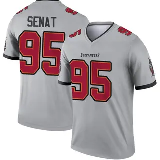 Tampa Bay Buccaneers Youth Deadrin Senat Legend Inverted Jersey - Gray