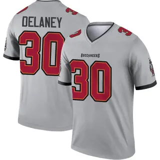 Tampa Bay Buccaneers Youth Dee Delaney Legend Inverted Jersey - Gray
